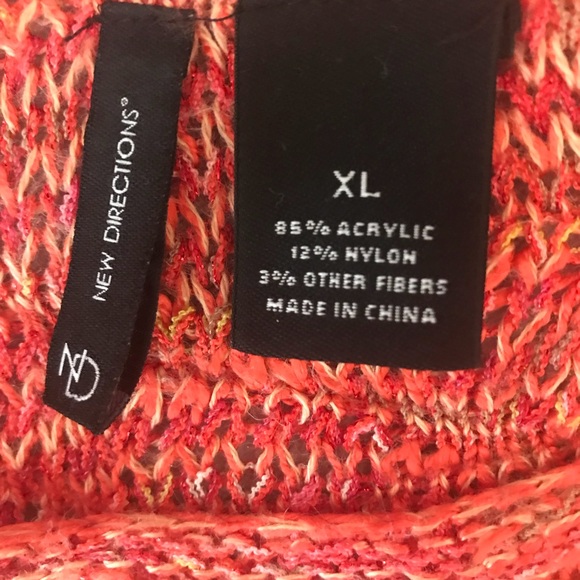 New Directions Open-Knit Sweater - Picture 6 of 6